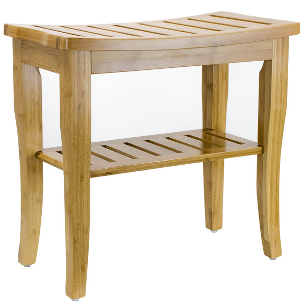 Sorbus 19'' W Bamboo Shower Bench & Reviews Wayfair